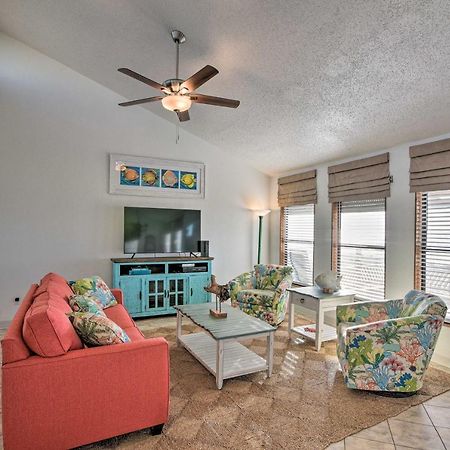 Galveston Beachfront House With Deck And Ocean Views! ภายนอก รูปภาพ