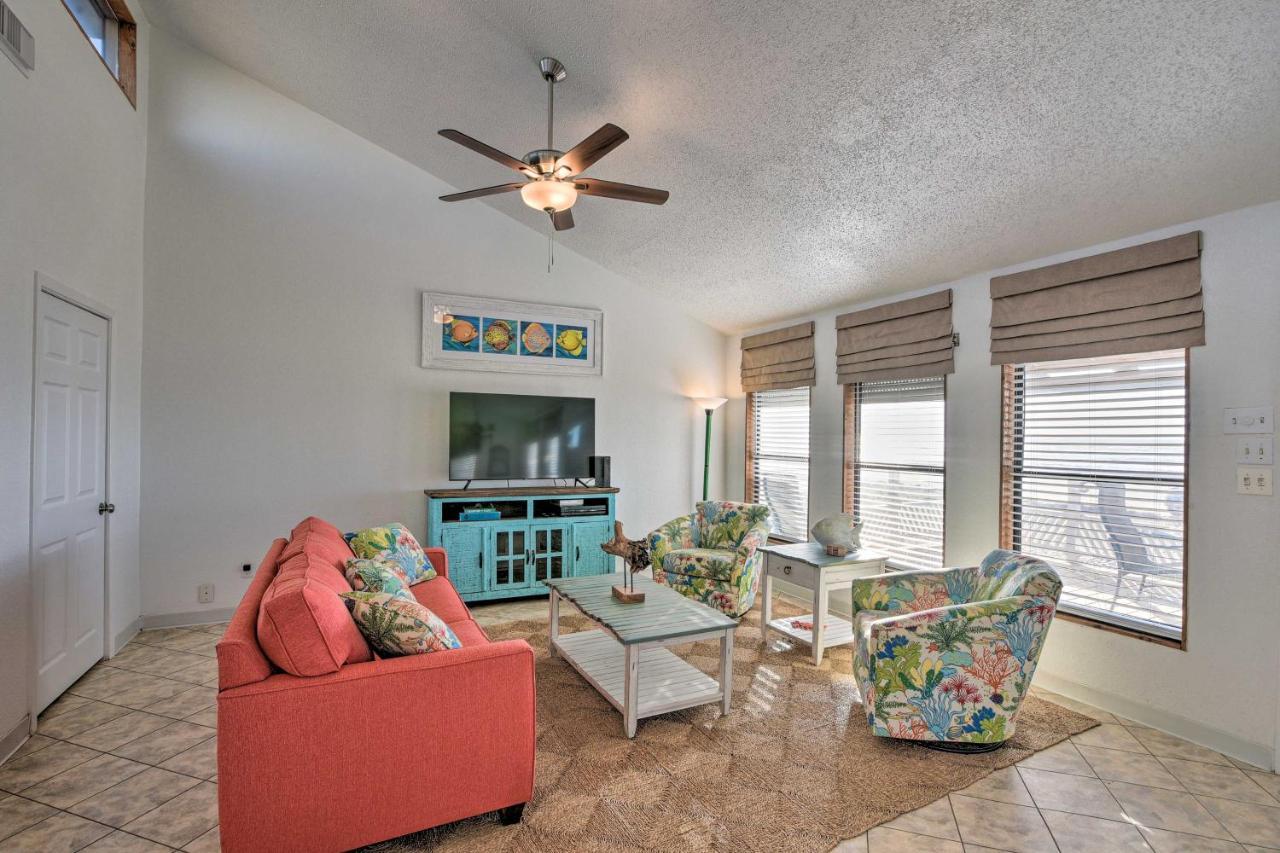 Galveston Beachfront House With Deck And Ocean Views! ภายนอก รูปภาพ