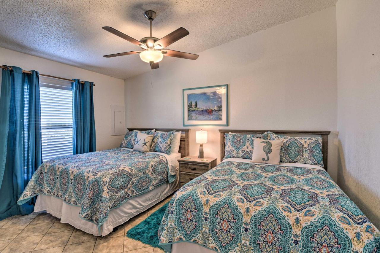Galveston Beachfront House With Deck And Ocean Views! ภายนอก รูปภาพ