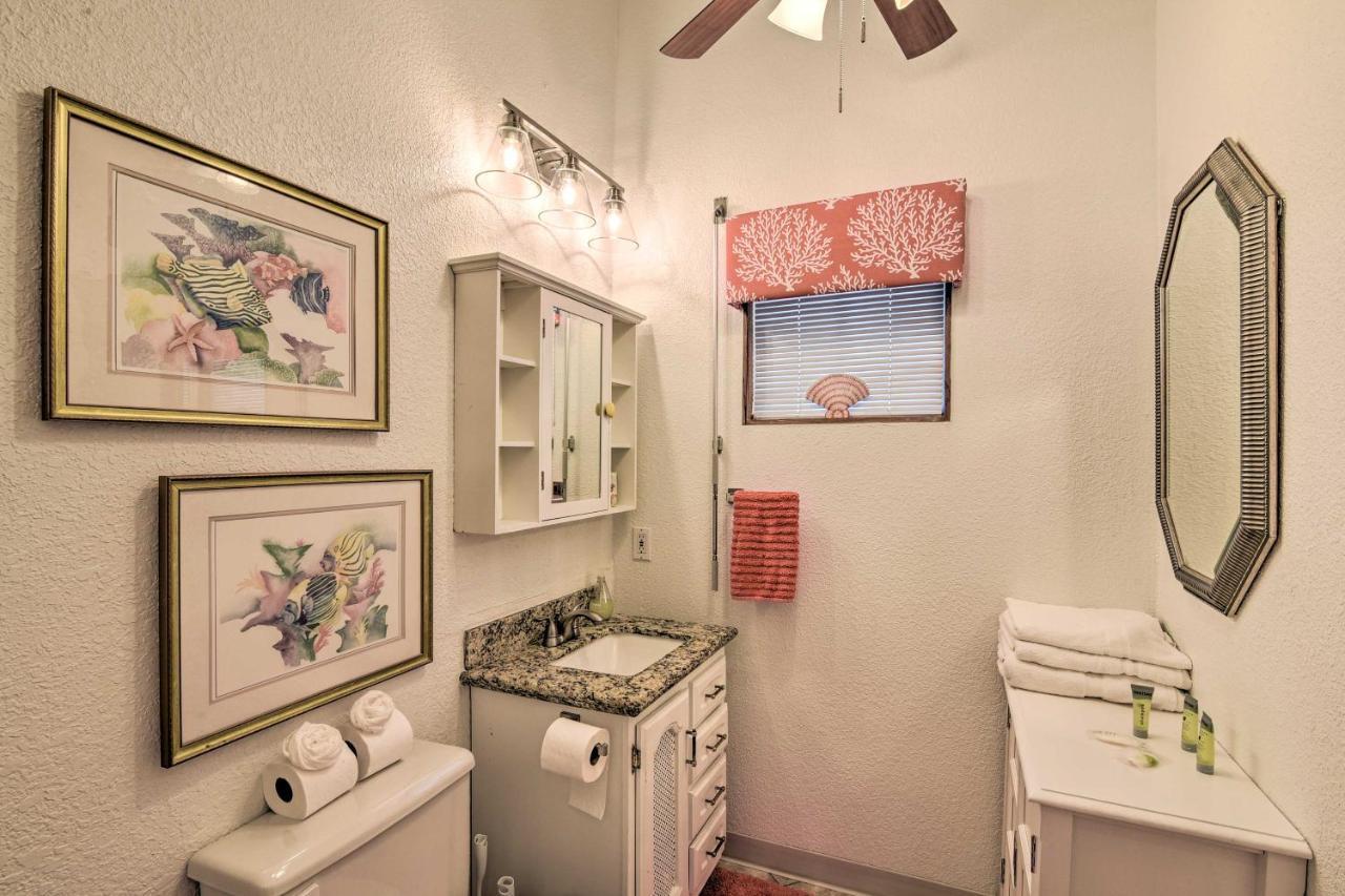 Galveston Beachfront House With Deck And Ocean Views! ภายนอก รูปภาพ